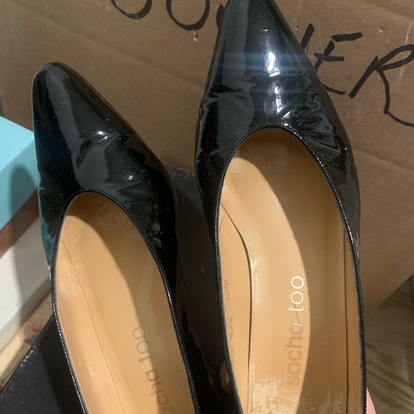 patent leather heel shoe - Picture 3 of 5